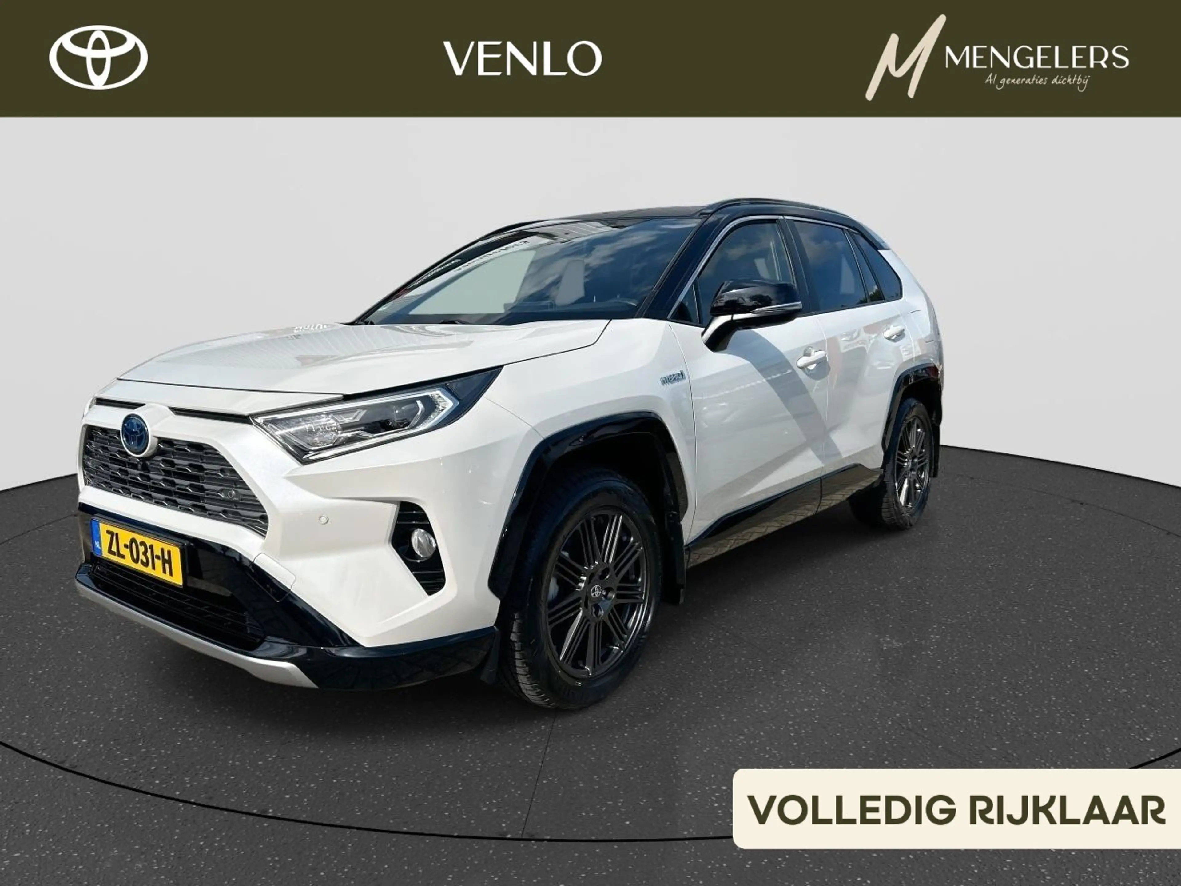 Toyota RAV 4 2.5 Hybrid Bi-Tone RIJKLAAR | Navigatie | Panorama