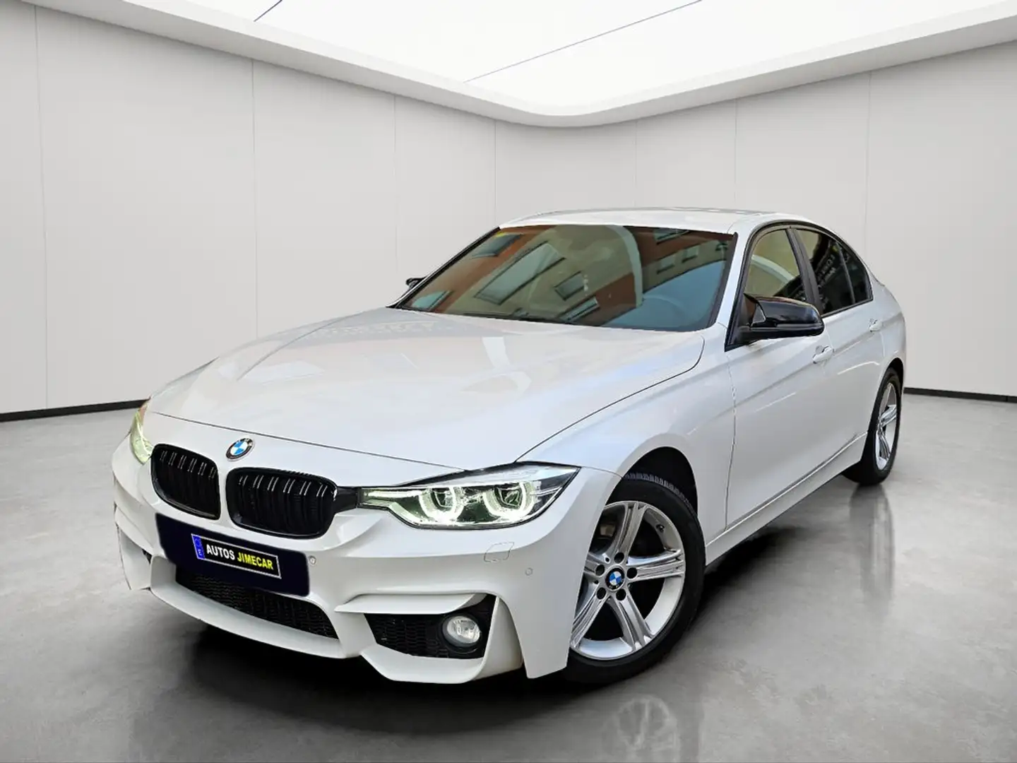 BMW 318 318dA Blanc - 1