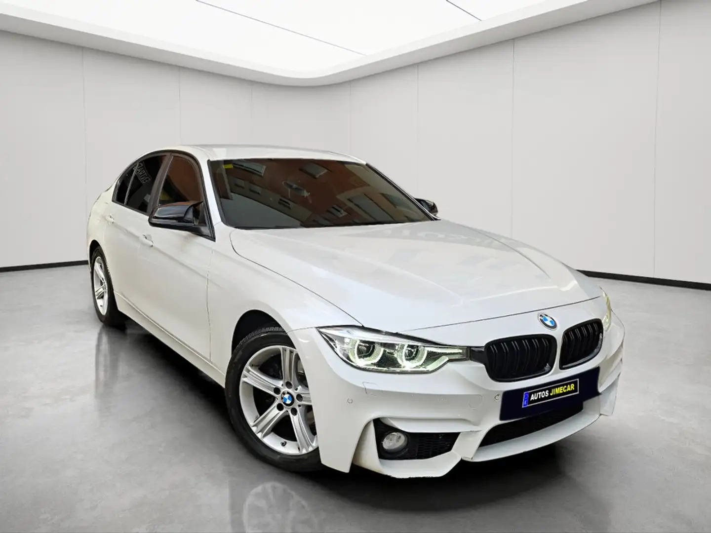 BMW 318 318dA Blanc - 2