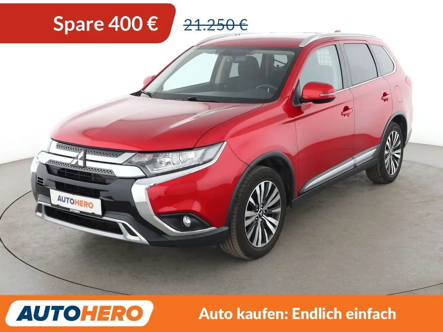 Mitsubishi Outlander 2.0 MIVEC Diamant Edition 2WD *TEMPO*CAM*SHZ* Rot - 1