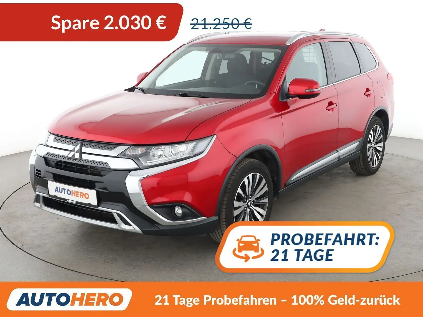 Mitsubishi Outlander 2.0 MIVEC Diamant Edition 2WD *TEMPO*CAM*SHZ* Rot - 1