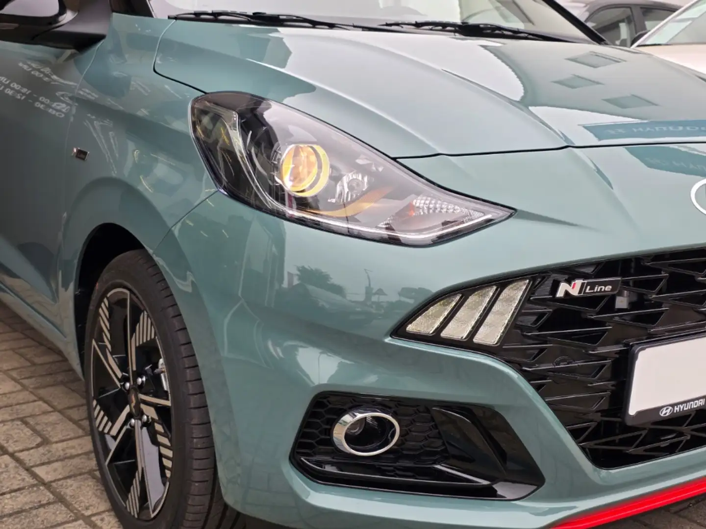 Hyundai i10 1.0 T-GDI N LINE, Dachlackierung, Navi, CarPlay, 1 Vert - 2