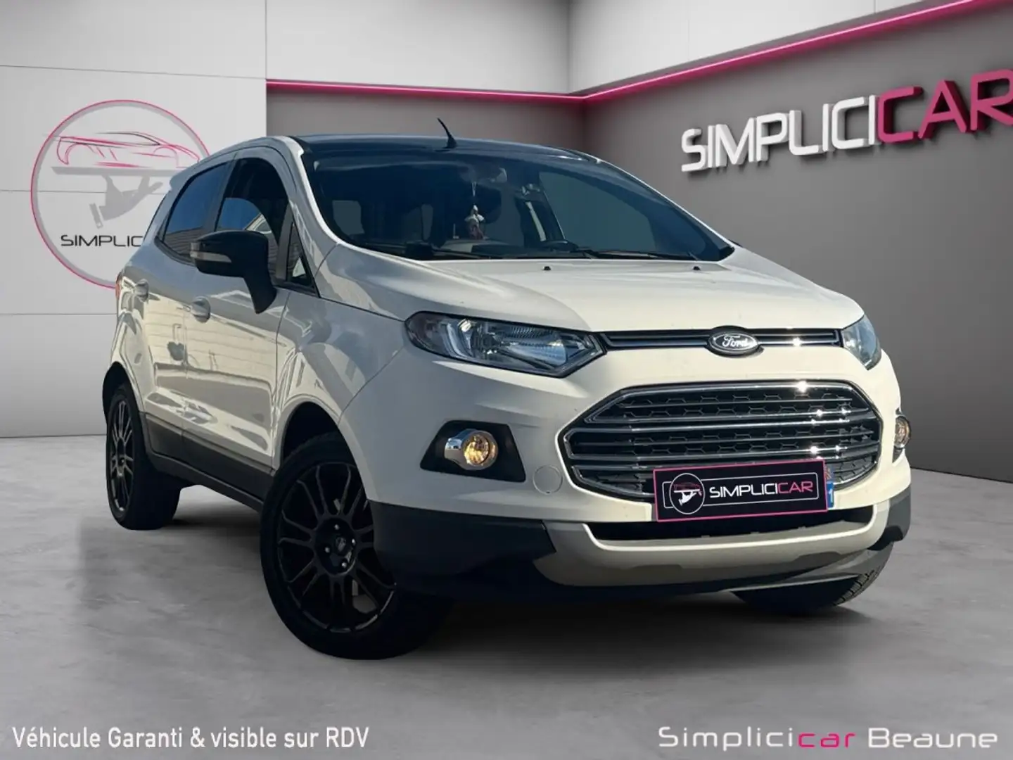 Ford EcoSport 1.5 TDCi 95 FAP Titanium Blanc - 1
