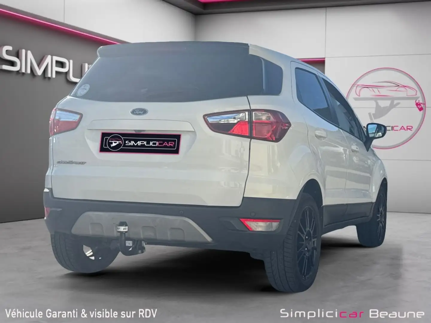 Ford EcoSport 1.5 TDCi 95 FAP Titanium Blanc - 2