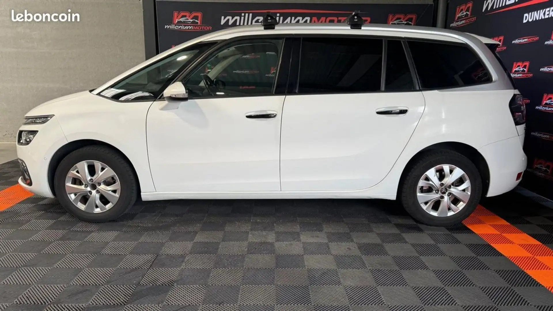 Citroen C4 Picasso shine 1.6 bluehdi 120 cv 7 places garantie 6 mois Bianco - 2