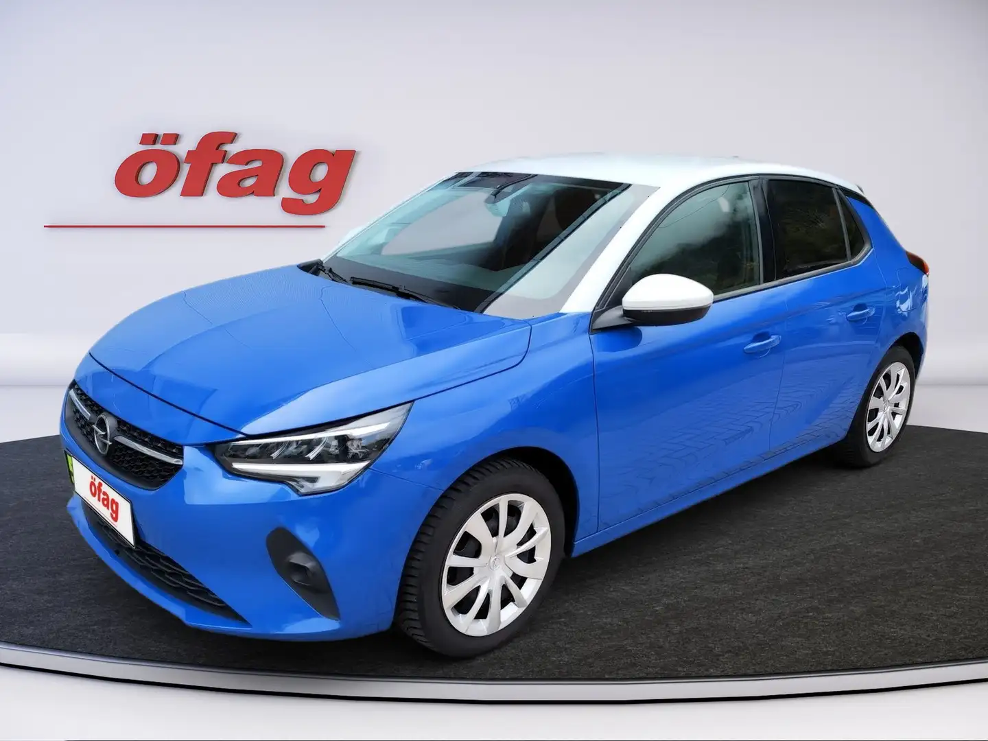 Opel Corsa 1.2 Euro 6.4 Edition SHZ+Fernlichtass.+PDC Blau - 1