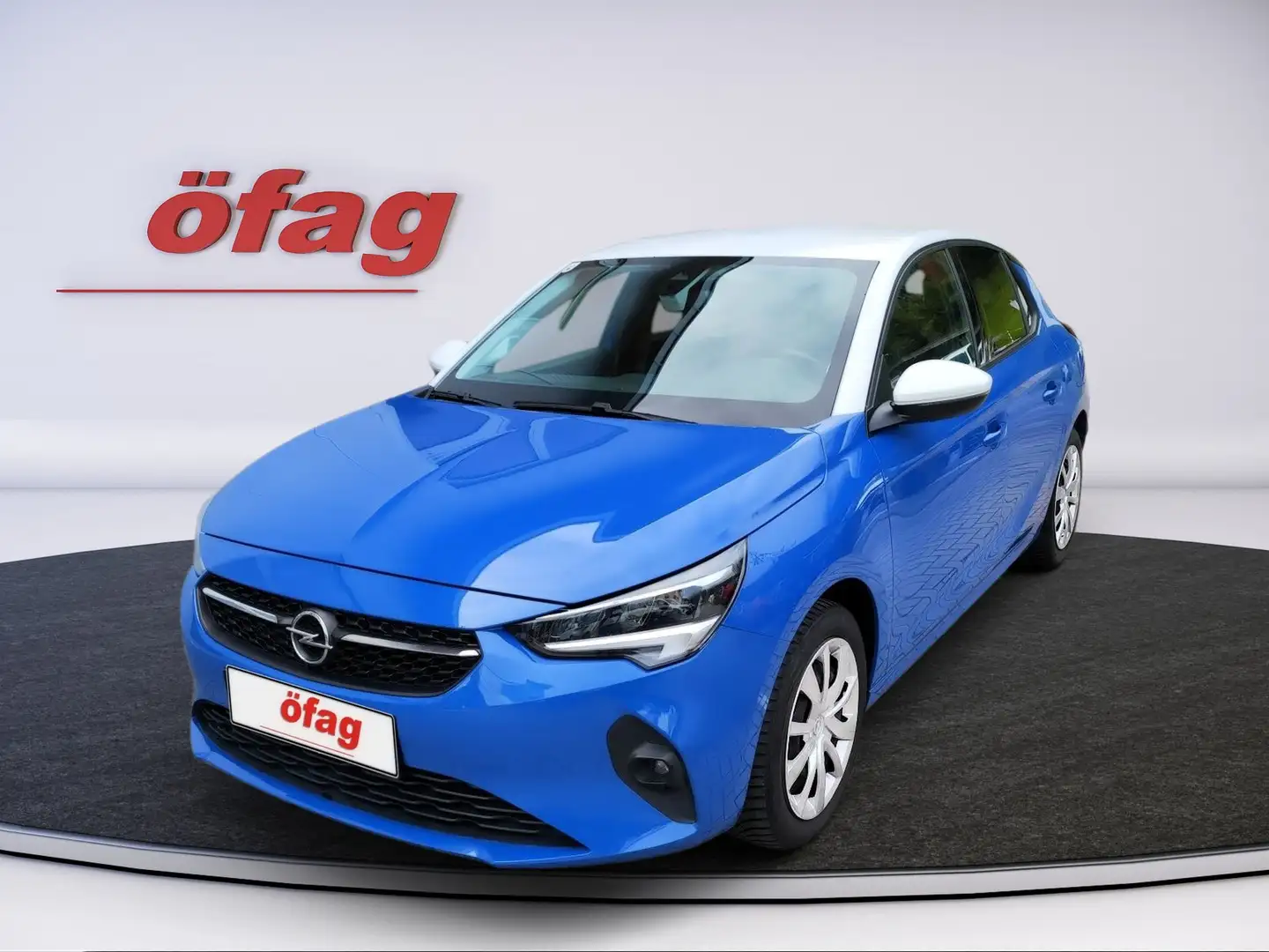 Opel Corsa 1.2 Euro 6.4 Edition SHZ+Fernlichtass.+PDC Blau - 2