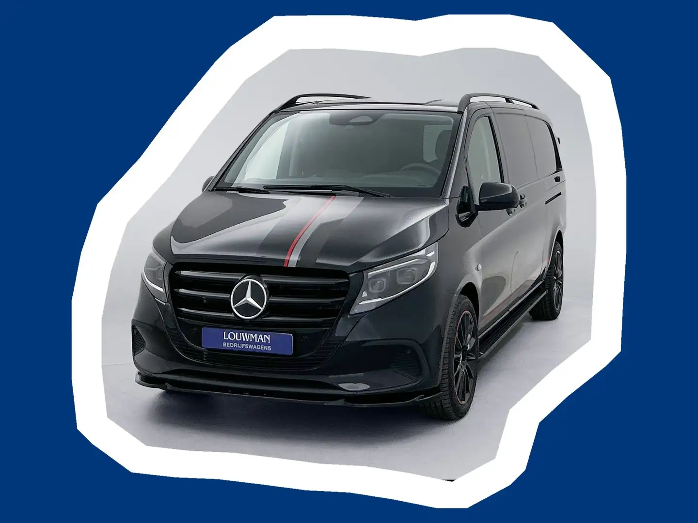 Mercedes-Benz Vito 119 CDI L3 Pro *Edition* Leder/alcantara 19 inch A Noir - 1