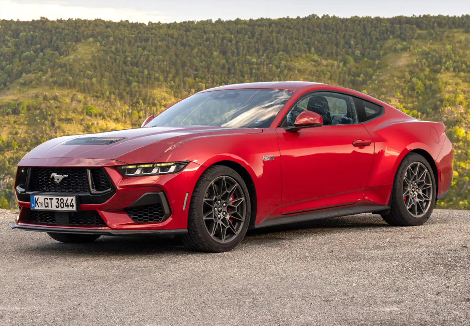Ford Mustang Fastback 5.0 Ti-VCT GT Aut. Gris - 2