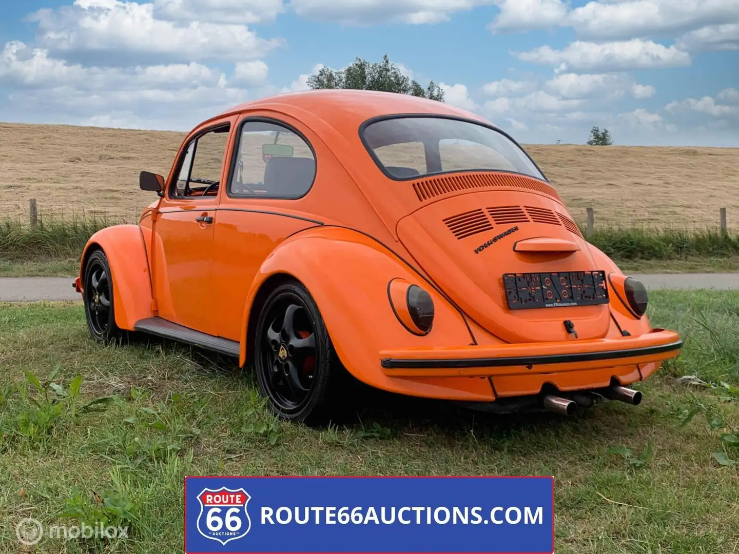 Volkswagen Beetle | Route 66 Auctions Orange - 2