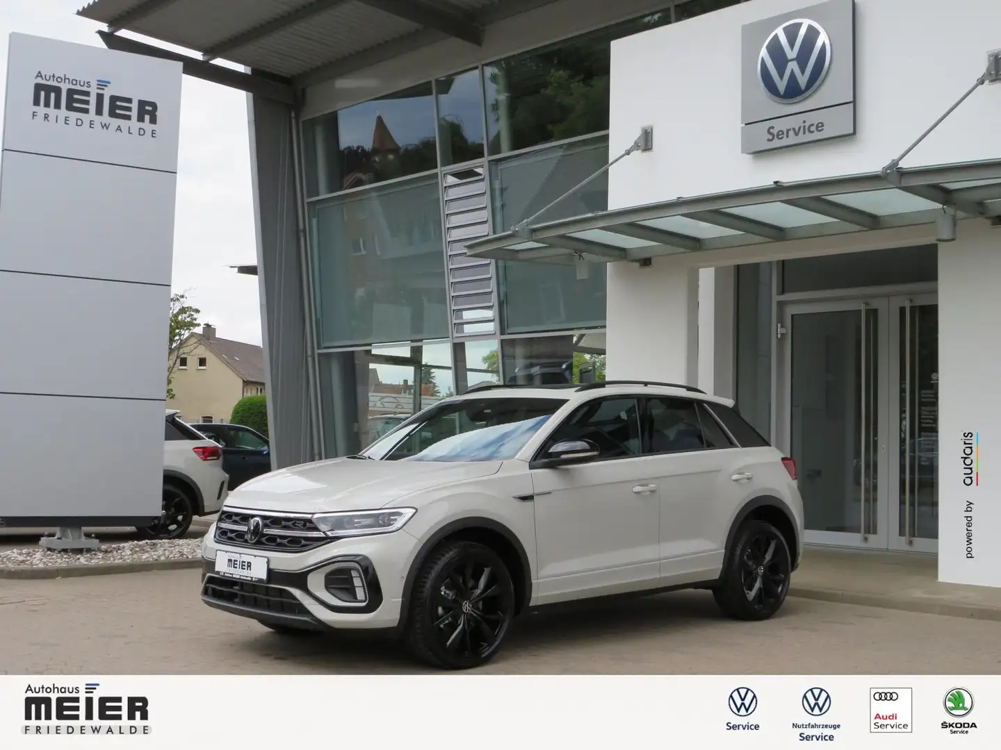Volkswagen T-Roc 1.5TSI DSG R-Line "BlackStyle" Pano AHK Grigio - 1