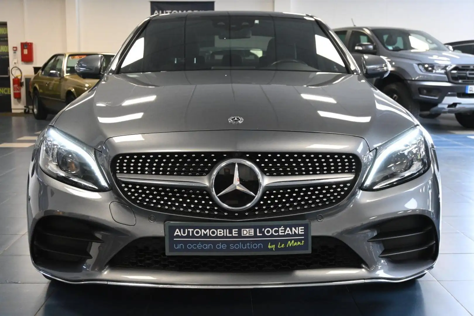Mercedes-Benz C 300 300 de 9G-Tronic AMG Line Gris - 2