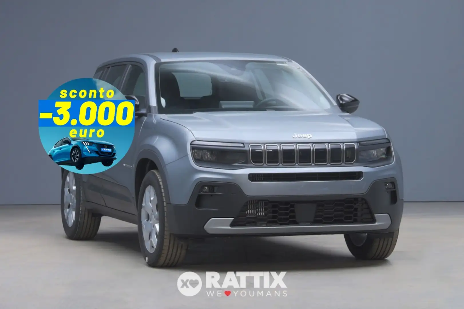 Jeep Avenger 1.2 Turbo 100CV Altitude Grigio - 1