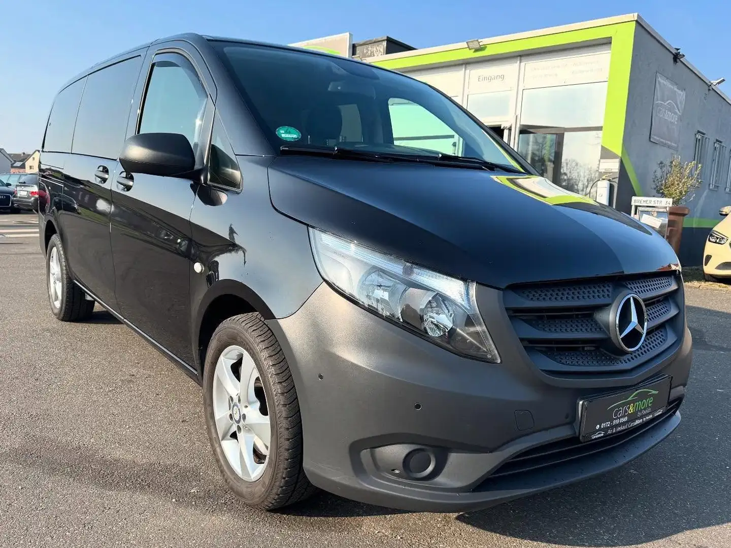 Mercedes-Benz Vito 114/116/119 CDI Edition 4MATIC lang (447.703) Zwart - 1