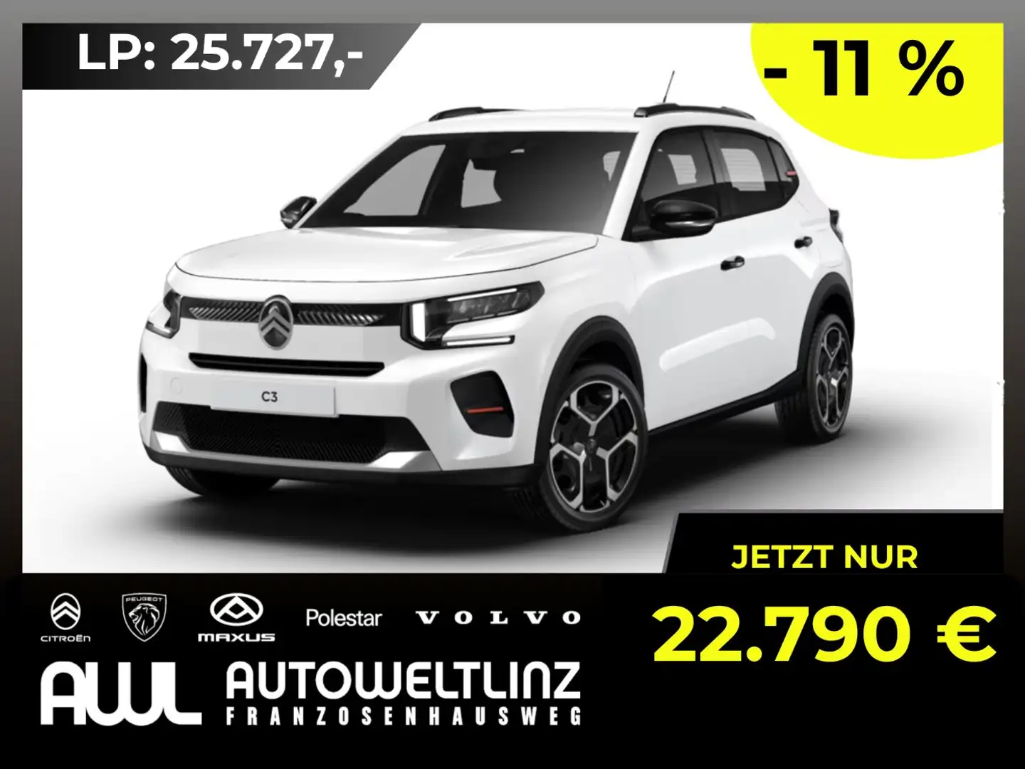 Citroen C3 110PS Plus +KURZZULASSUNG+ - 1