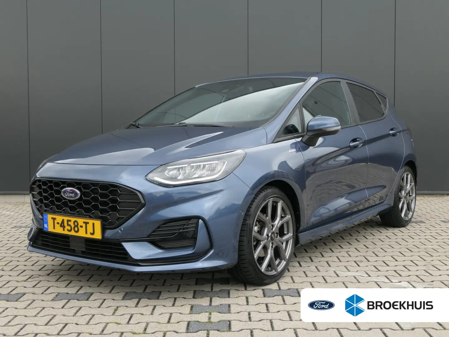 Ford Fiesta 1.0 EcoBoost Hybrid ST-Line X | Camera | B&O Audio Blauw - 1