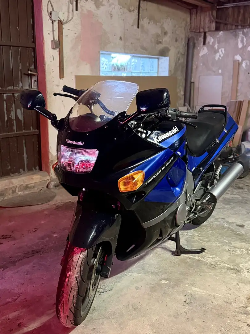 Kawasaki ZZR 600 Azul - 2