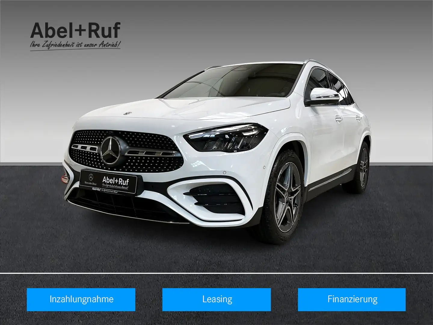 Mercedes-Benz GLA 200 d+AMG+LED+Ambiente+AHK+SHZ+360° Weiß - 1
