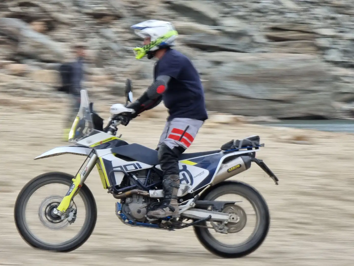 Husqvarna 701 Enduro rally Bianco - 1