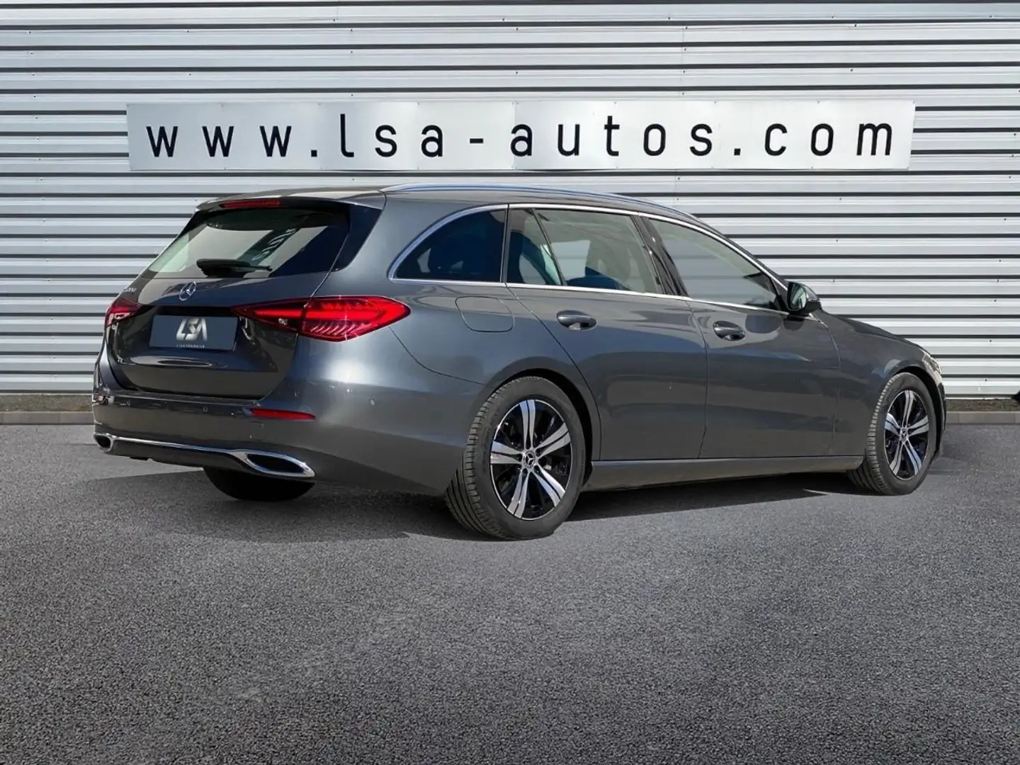 Mercedes-Benz C 200 200 d BVA 9G-Tronic Avantgarde Line Gris - 2