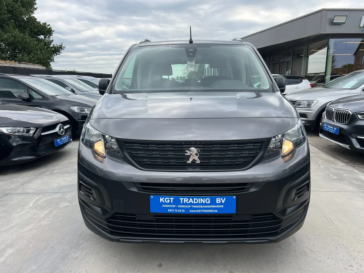 Peugeot Rifter 1.2i 110PK PURETECH BLUETOOTH AIRCO CRUISE CONTROL Grijs - 2