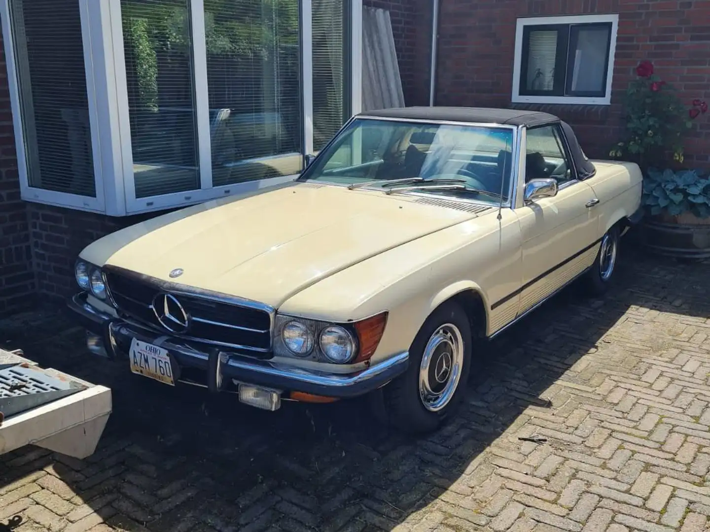 Mercedes-Benz 450 Mercedes-Benz SL 450 Roadster Incl. Hardtop! 1972 Бежевый - 1