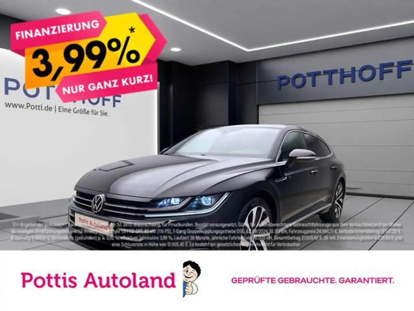 Volkswagen Arteon 1.4 TSI eHybrid DSG R-LINE Schwarz - 1