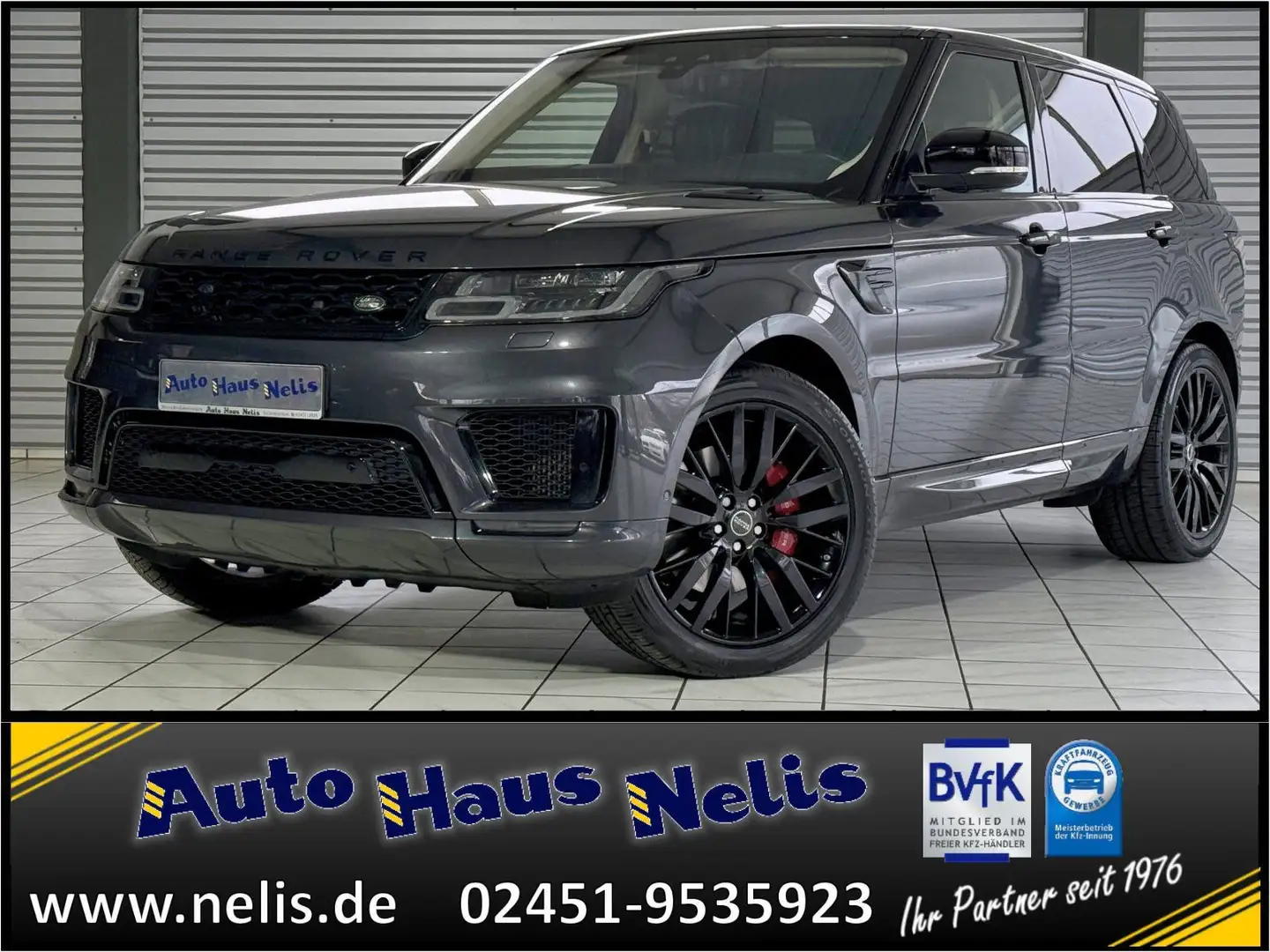 Land Rover Range Rover Sport 4,4 SDV8 Autobiography Dynamic Grau - 1