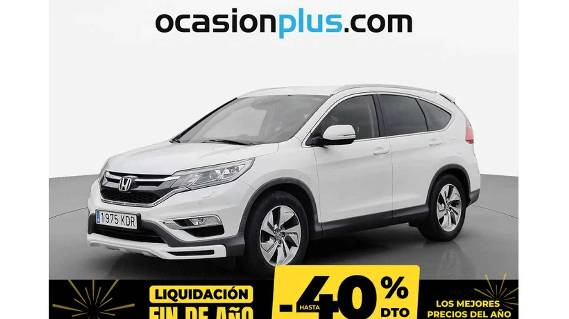 Honda CR-V 1.6i-DTEC Elegance Plus Navi 4x2 120 Blanc - 1