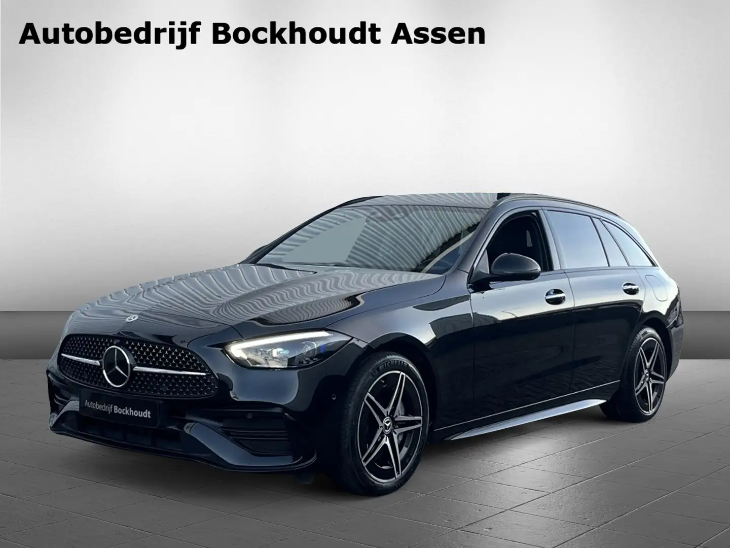 Mercedes-Benz C 300 Estate 300e AMG Line | Panorama Dak | Trekhaak | H Zwart - 1
