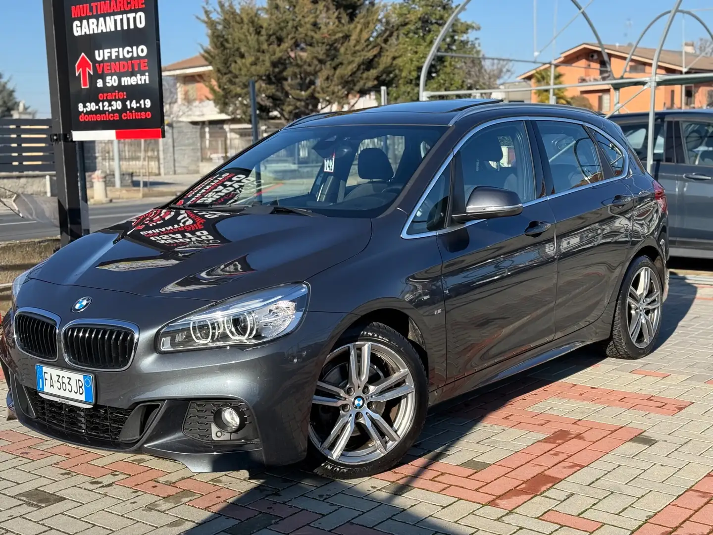 BMW 220d xDrive Active Tourer Msport aut. Gris - 2