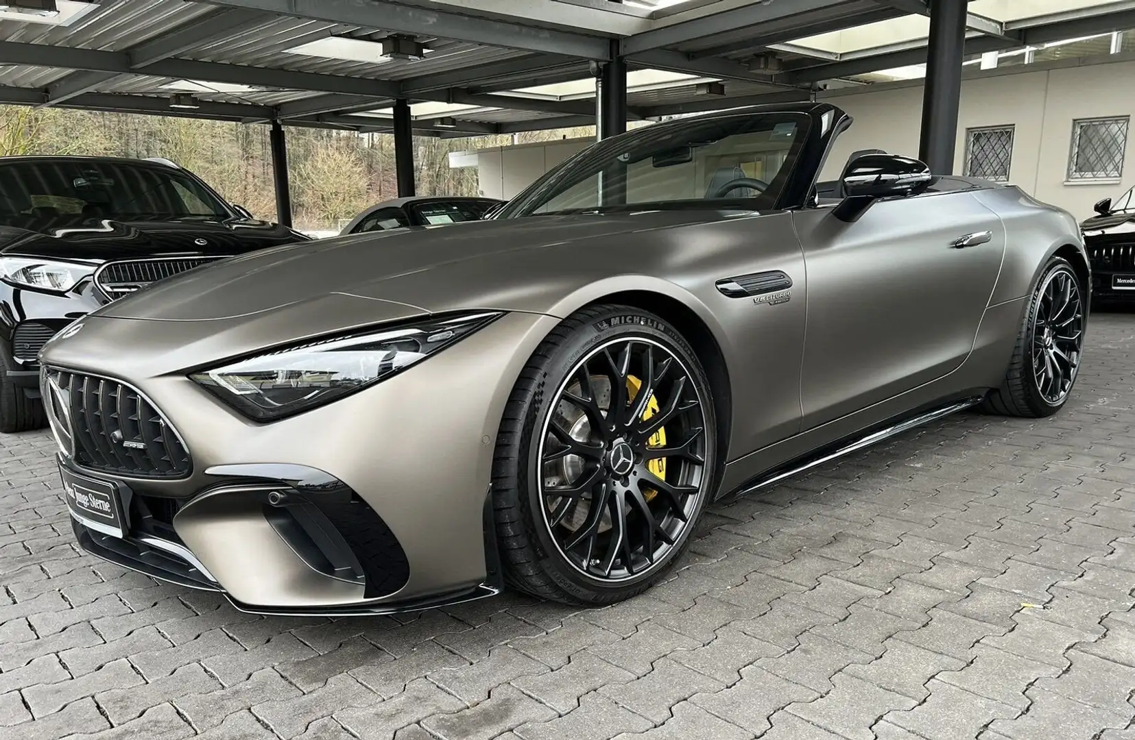 Mercedes-Benz SL 63 AMG CABRIO DIGITAL LIGHT KAMERA 360° BURMESTER Gris - 2