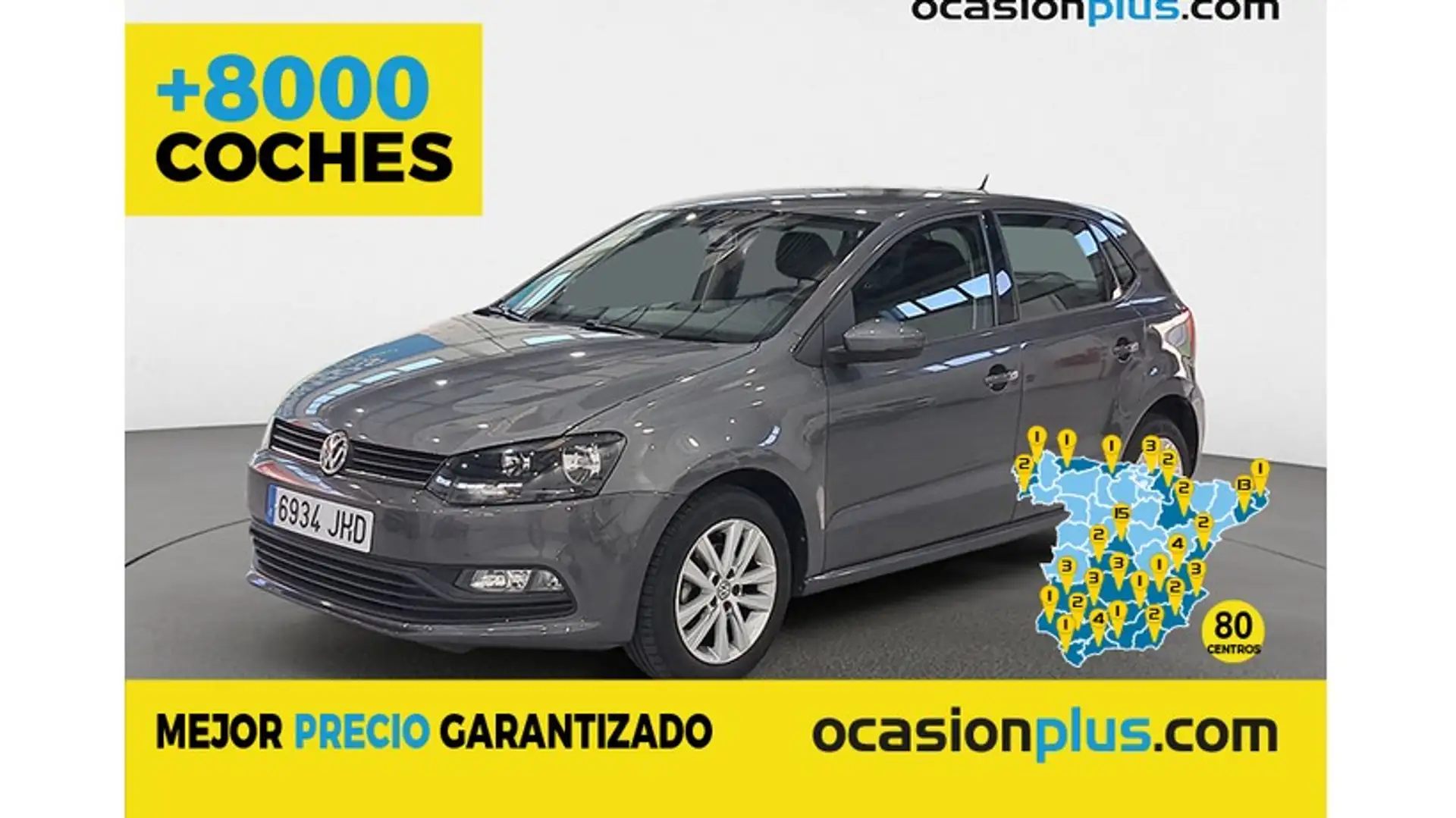 Volkswagen Polo 1.0 BMT A- 55kW Gris - 1