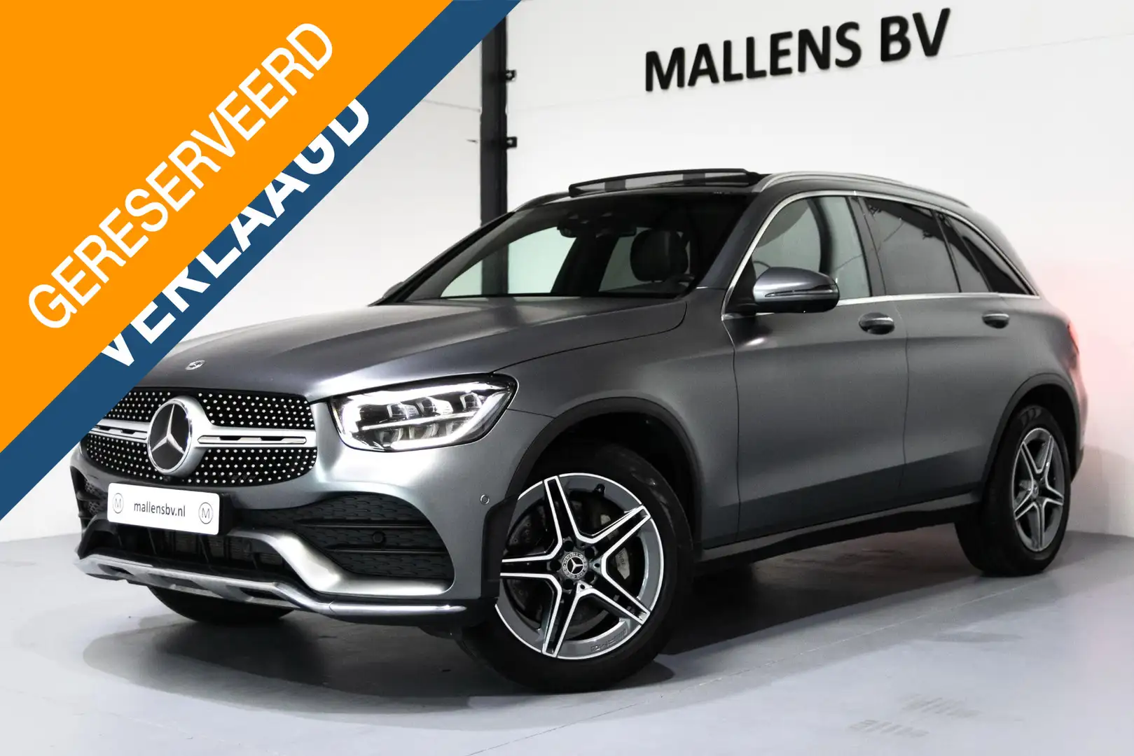 Mercedes-Benz GLC 300 300e 4MATIC Business Solution AMG MATGRIJS/LEER/HU Gris - 1