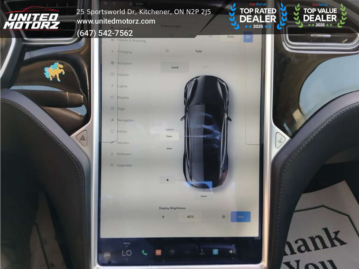 2015 Tesla Model S 70D AWD Electric~SAFETY CERTIFIED~ONE OWNER~ thumb 12