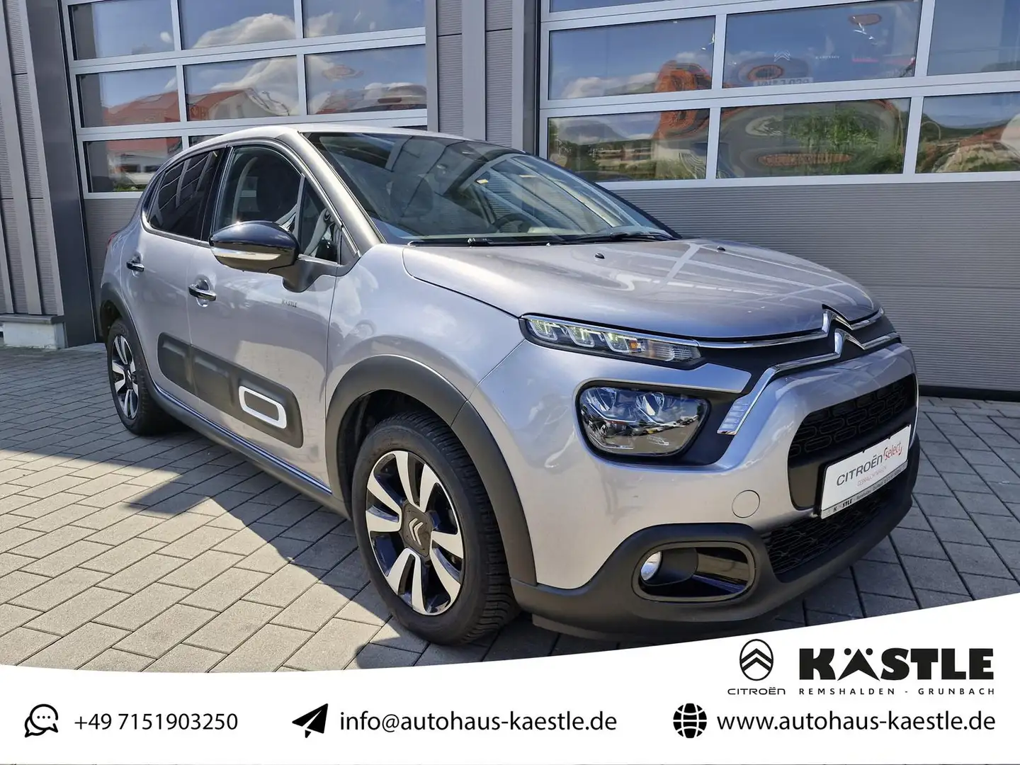 Citroen C3 Max PT 110 Kamera*Keyless*NAVI*Android-Auto*Apple Grau - 1