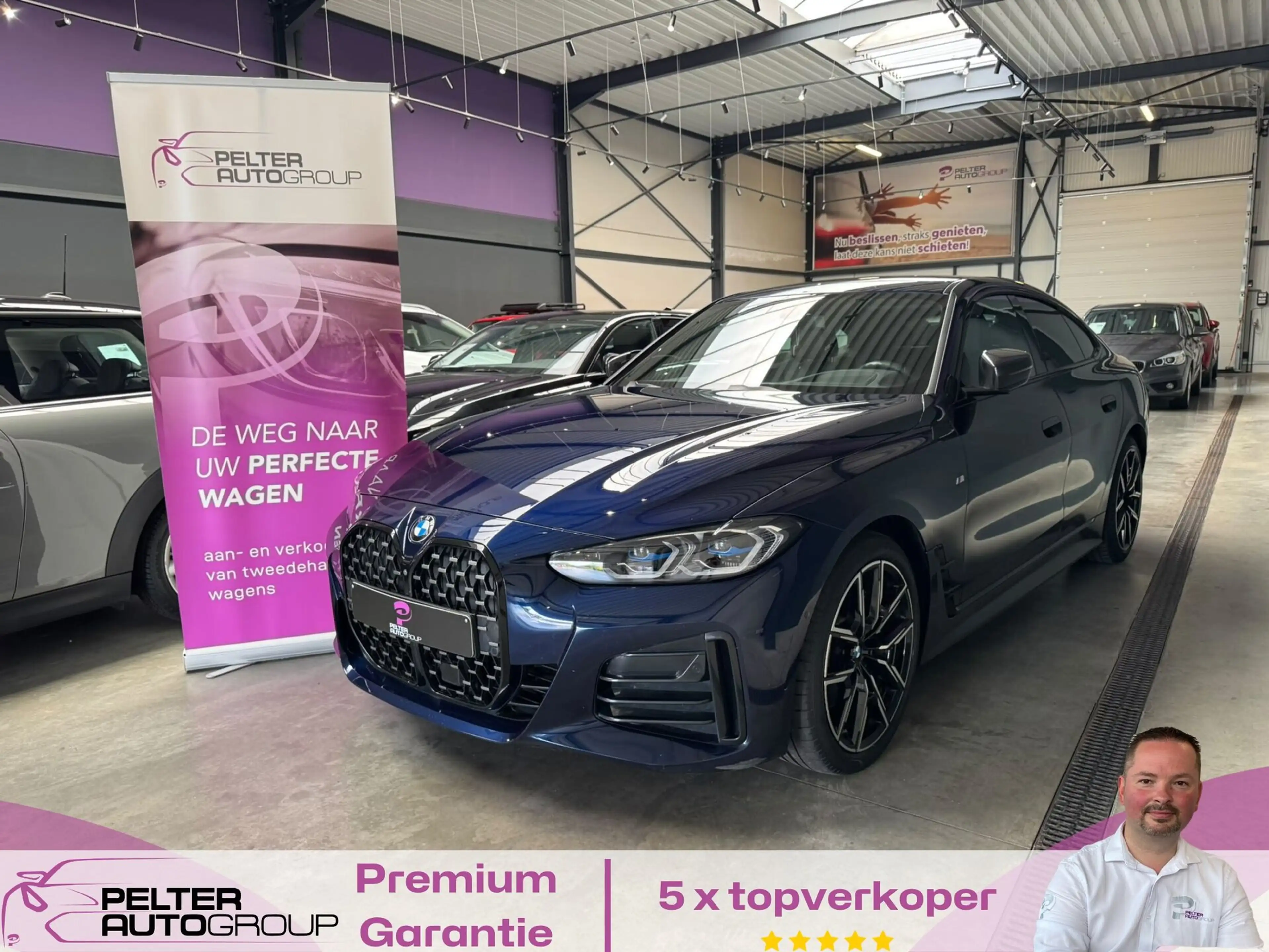 BMW 430 i Gran Coupé M Sport Leder GPS Camera Topstaat!