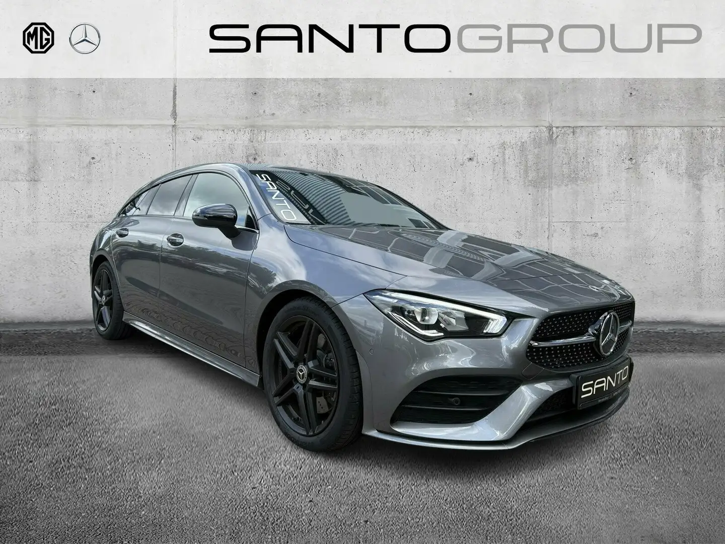 Mercedes-Benz CLA 250 CLA 250 Shooting Brake AMG Line/Navi/AHK/LED Klima Gris - 1
