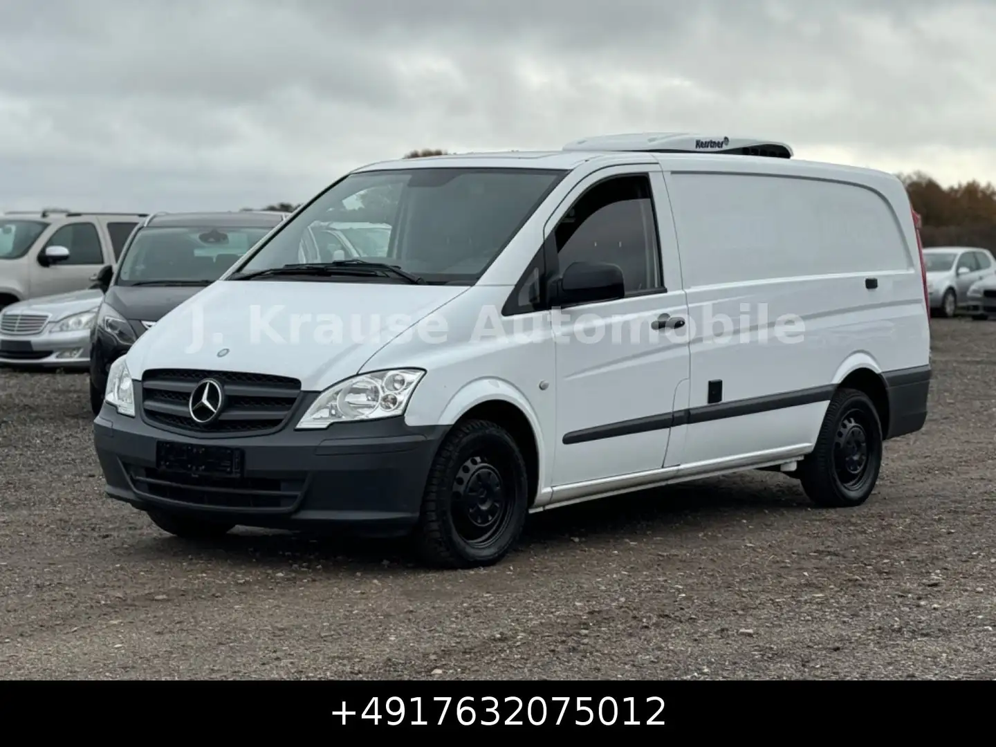 Mercedes-Benz Vito Kasten 113 CDI lang Klima Kühltransp Cooler Weiß - 2