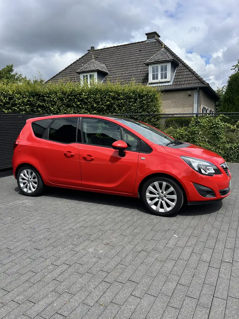 Opel Meriva 1.6 16V (Essentia) Rood - 1