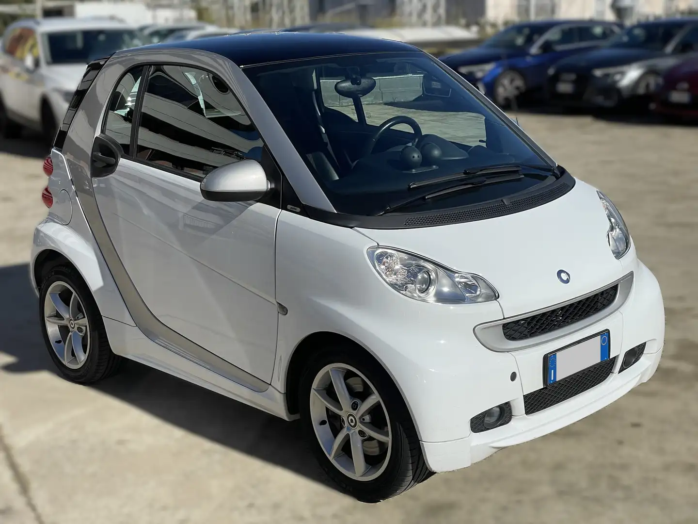 smart forTwo Fortwo II 1.0 mhd Pulse CARPLAY/ANDROID AUTO Blanc - 1