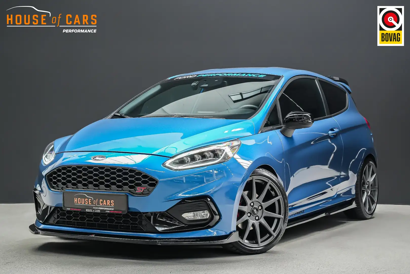 Ford Fiesta ST-3 1.5 200pk PERFORMANCE PACK |full options|perf Blauw - 1