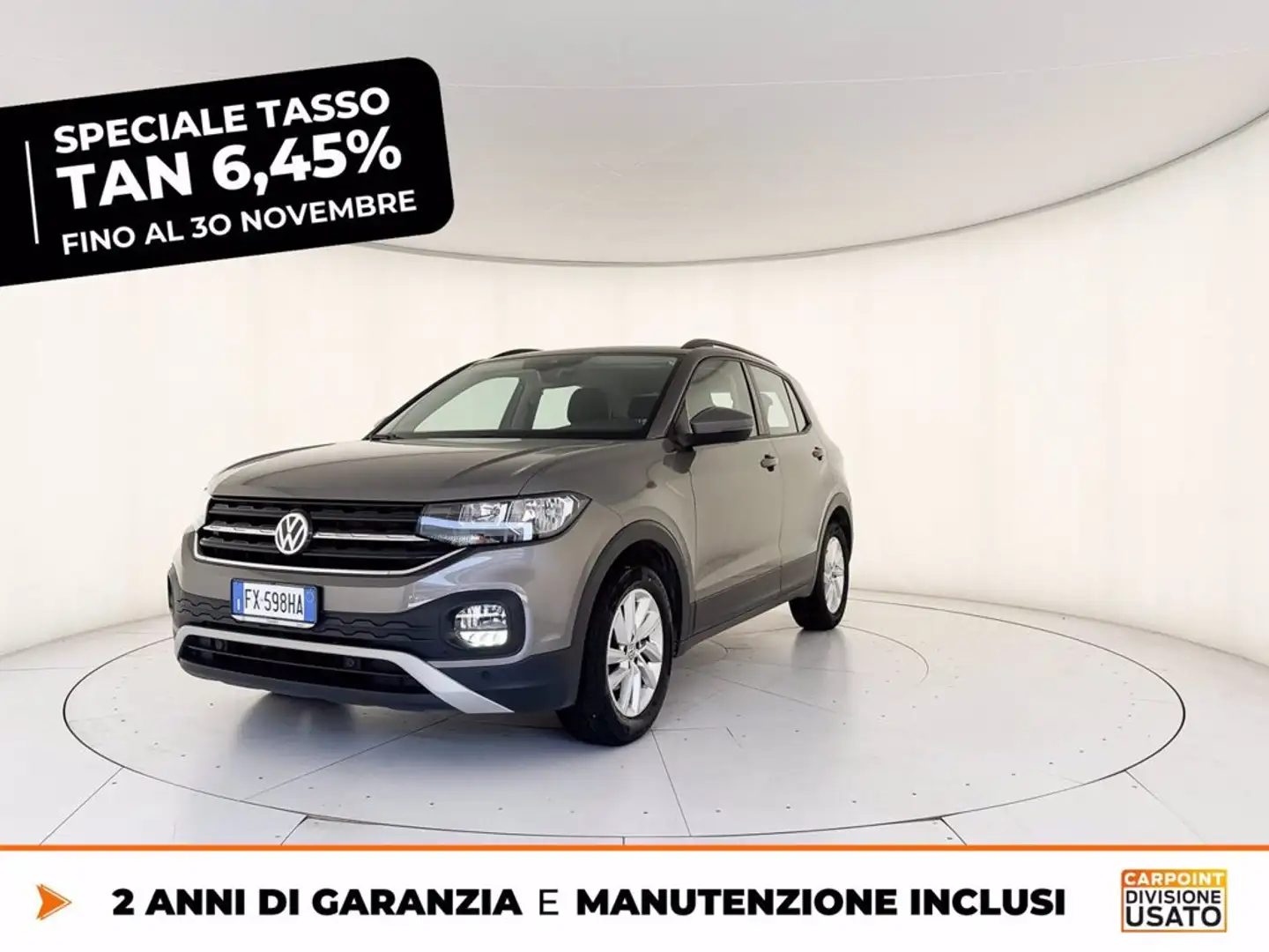 Volkswagen T-Cross 1.0 tsi style 95cv Grau - 1