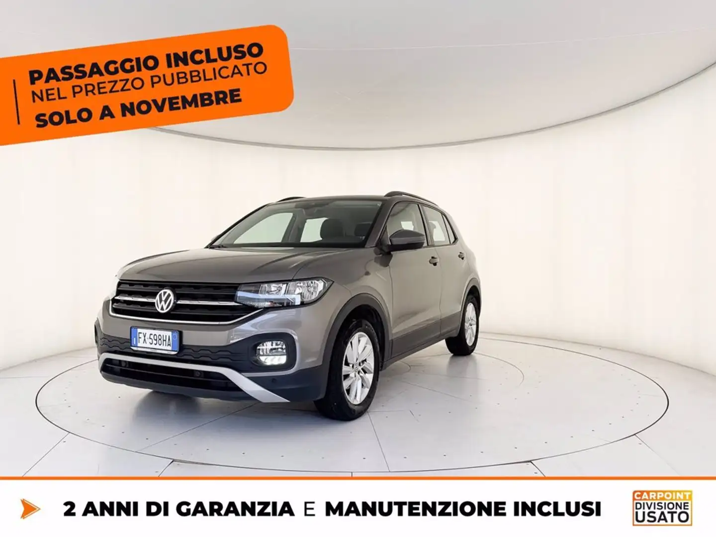 Volkswagen T-Cross 1.0 tsi style 95cv Grigio - 1