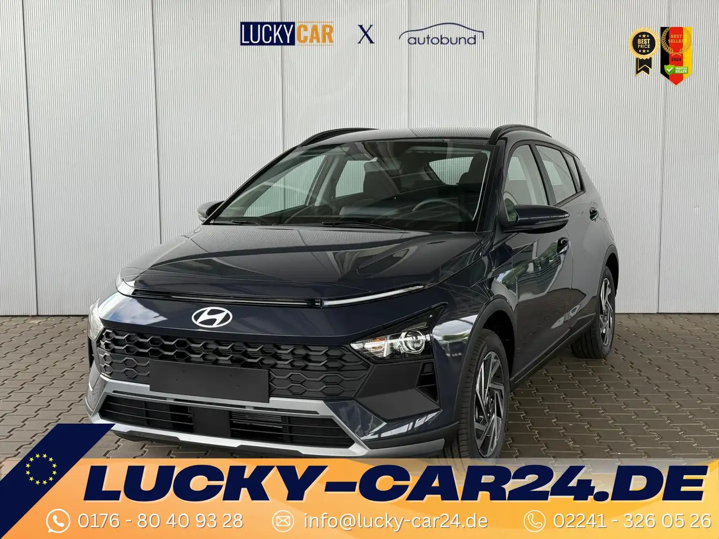 Hyundai BAYON 1.2 MPI Comfort+ / Navi Rückfahrkamera Tempomat... Gris - 1