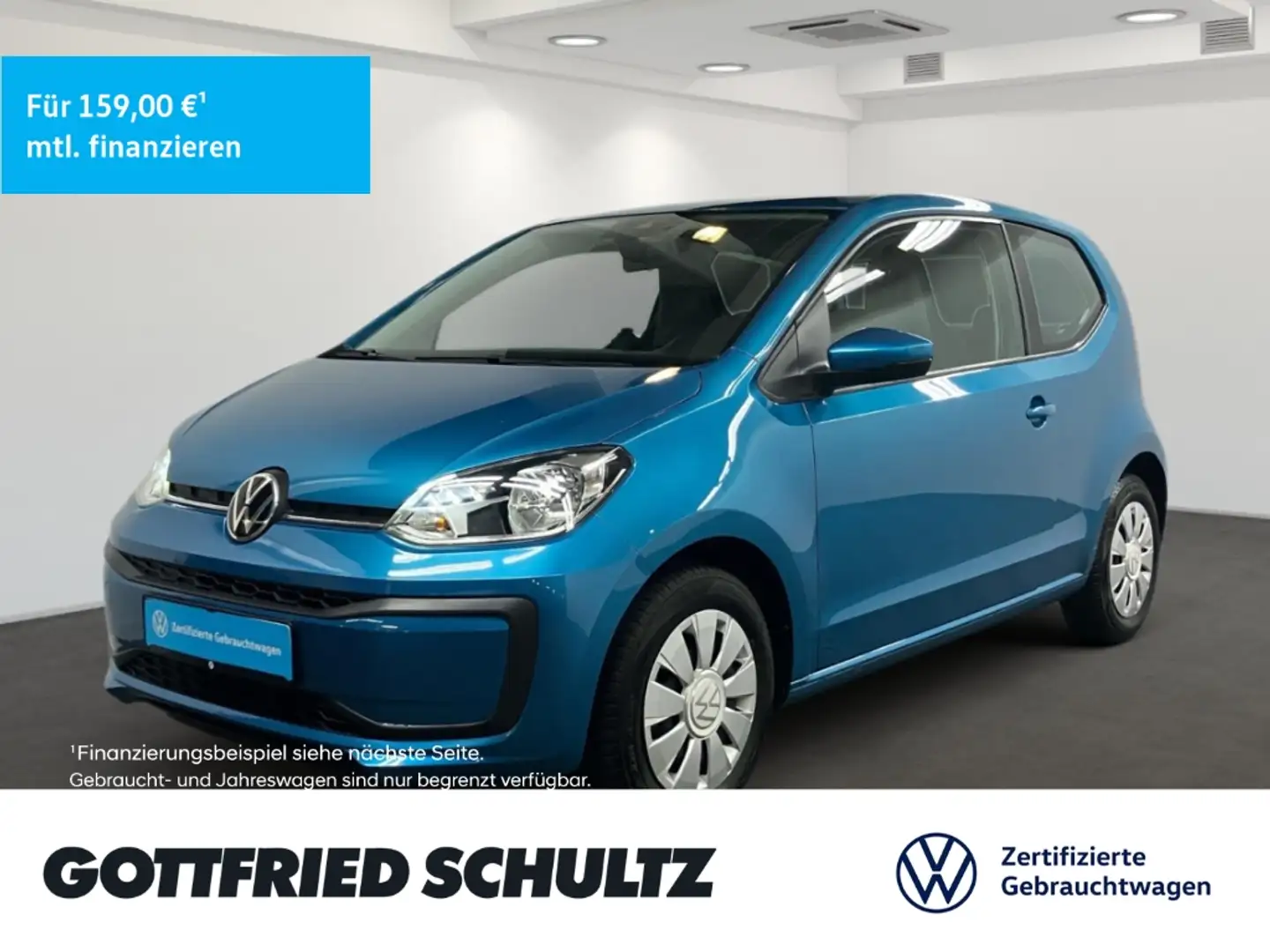 Volkswagen up! 1.0 MPI PHONE FSE BT KLIMA Blau - 1