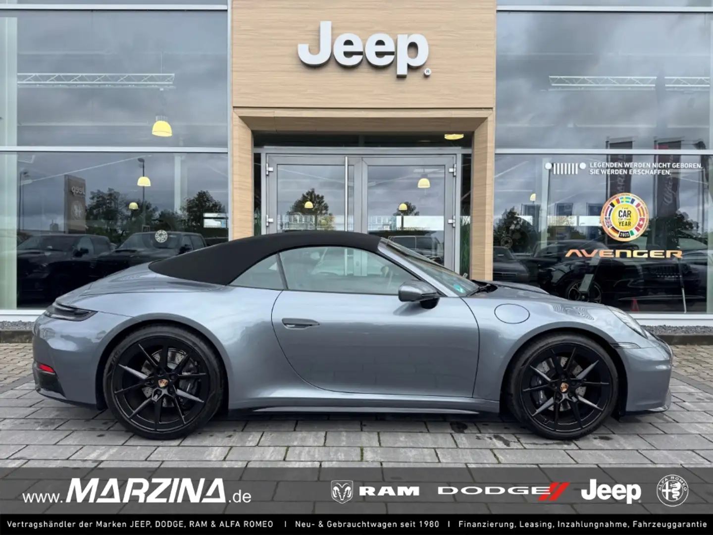 Porsche 911 992.2 Carrera Cabriolet Sportpaket 360 Kamera Memo Silber - 1