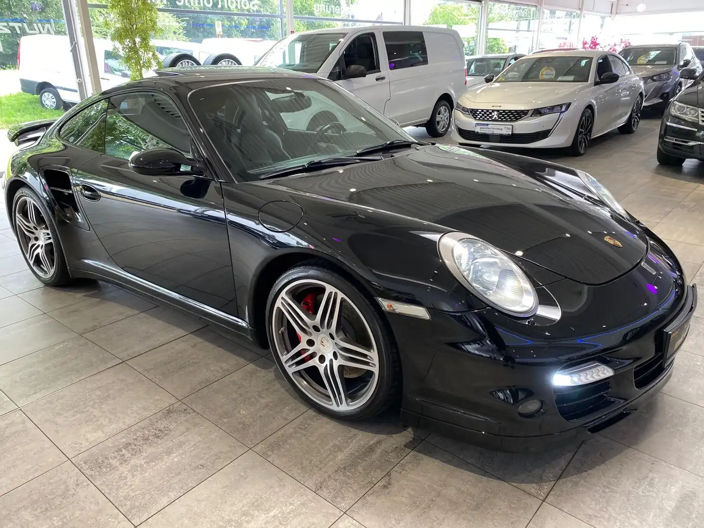 Porsche 997 Turbo Coupe*Motor NEU 70.000 Km*Voll Service Black - 2