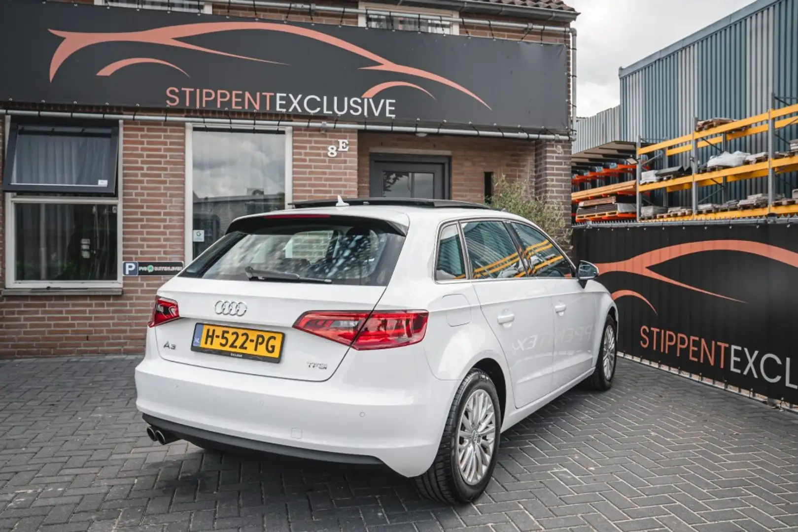 Audi A3 Pano, S tronic Blanco - 2