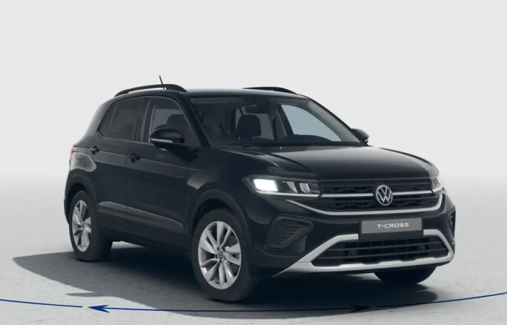 Volkswagen T-Cross 1.0 TSI 115 CV Life KM0 MY25 Nero - 1